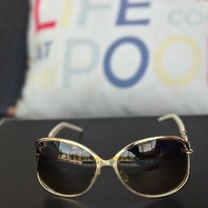 Gucci 4520 n/s J5GED Oversize Sunglasses Chain Design